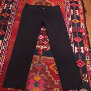 AG/The Lux Khaki Tailored Trouser